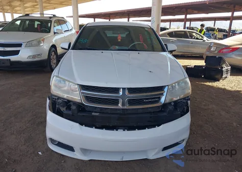 2012 Dodge Avenger Sxt Plus из США, поврежденный, VIN 1C3CDZEG4CN117071
